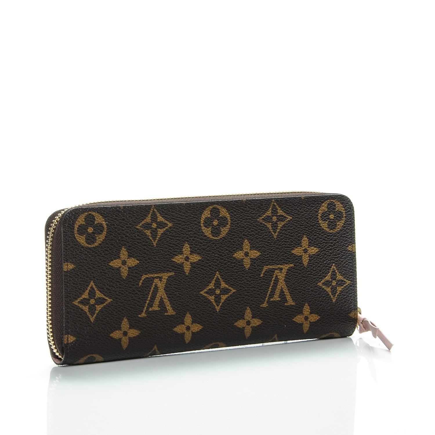 Louis Vuitton Monogram Clemence Wallet Rose Ballerine 3 of 7