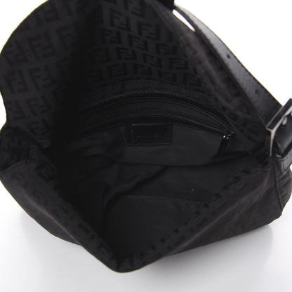 Fendi Zucchino Baguette Black 4 of 8