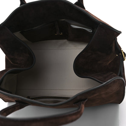 The Row Suede Soft Margaux 15 Mocha 5 of 8