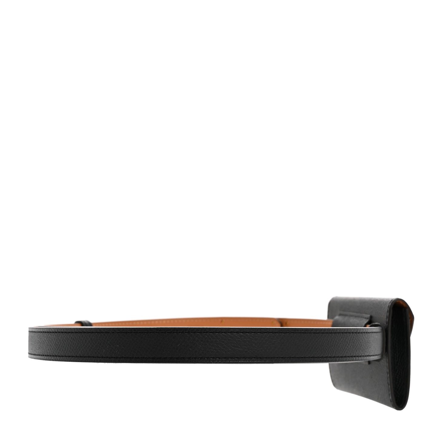 Epsom Kelly Pocket Belt Black