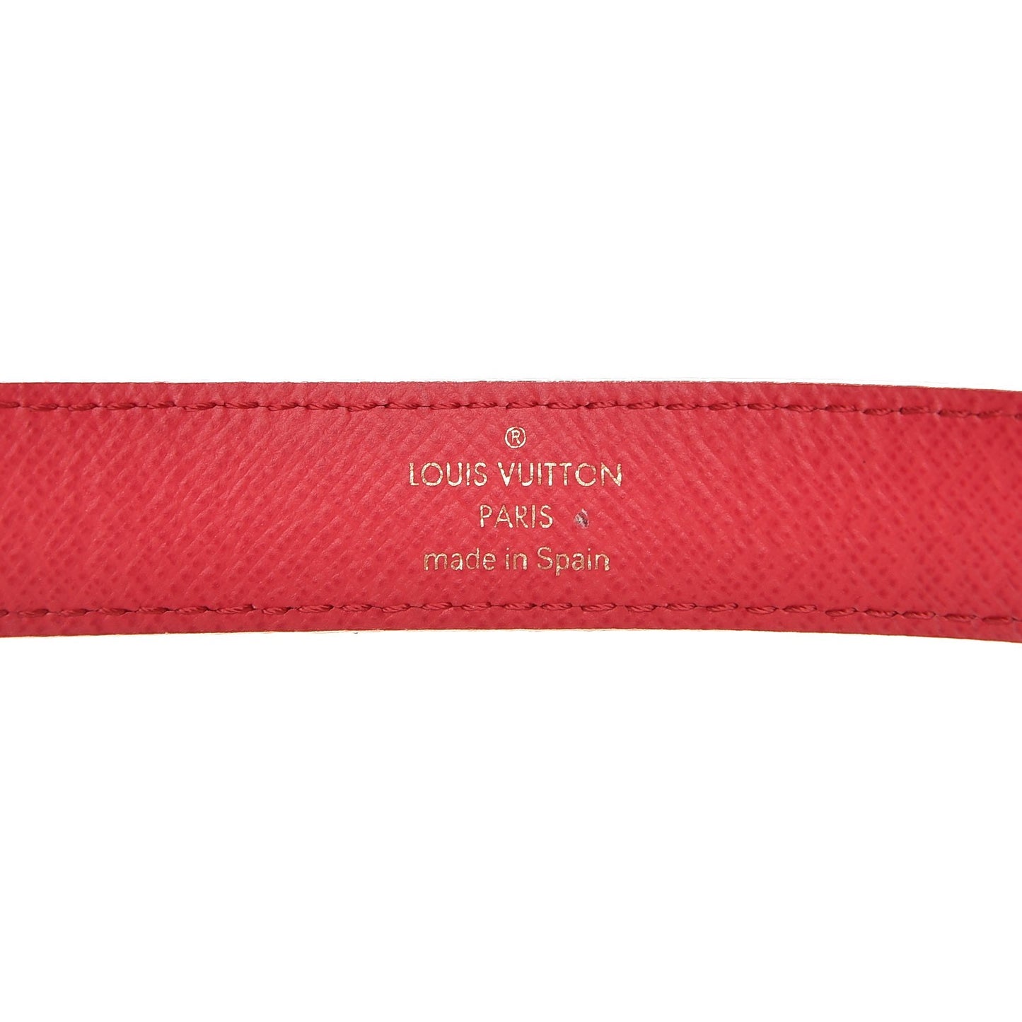 Monogram Multicolor LV Initiales Belt 80 32 Noir Grenade
