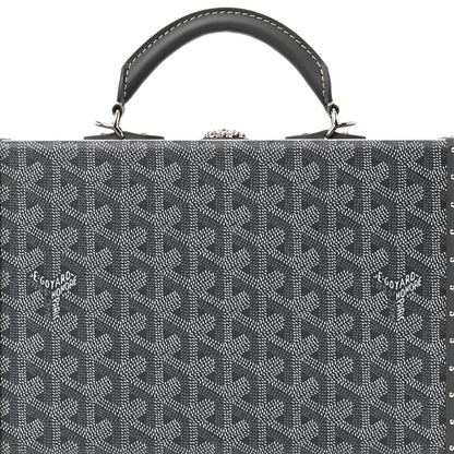 Goyard Goyardine Grand Hotel Trunk Bag Grey 8 of 10