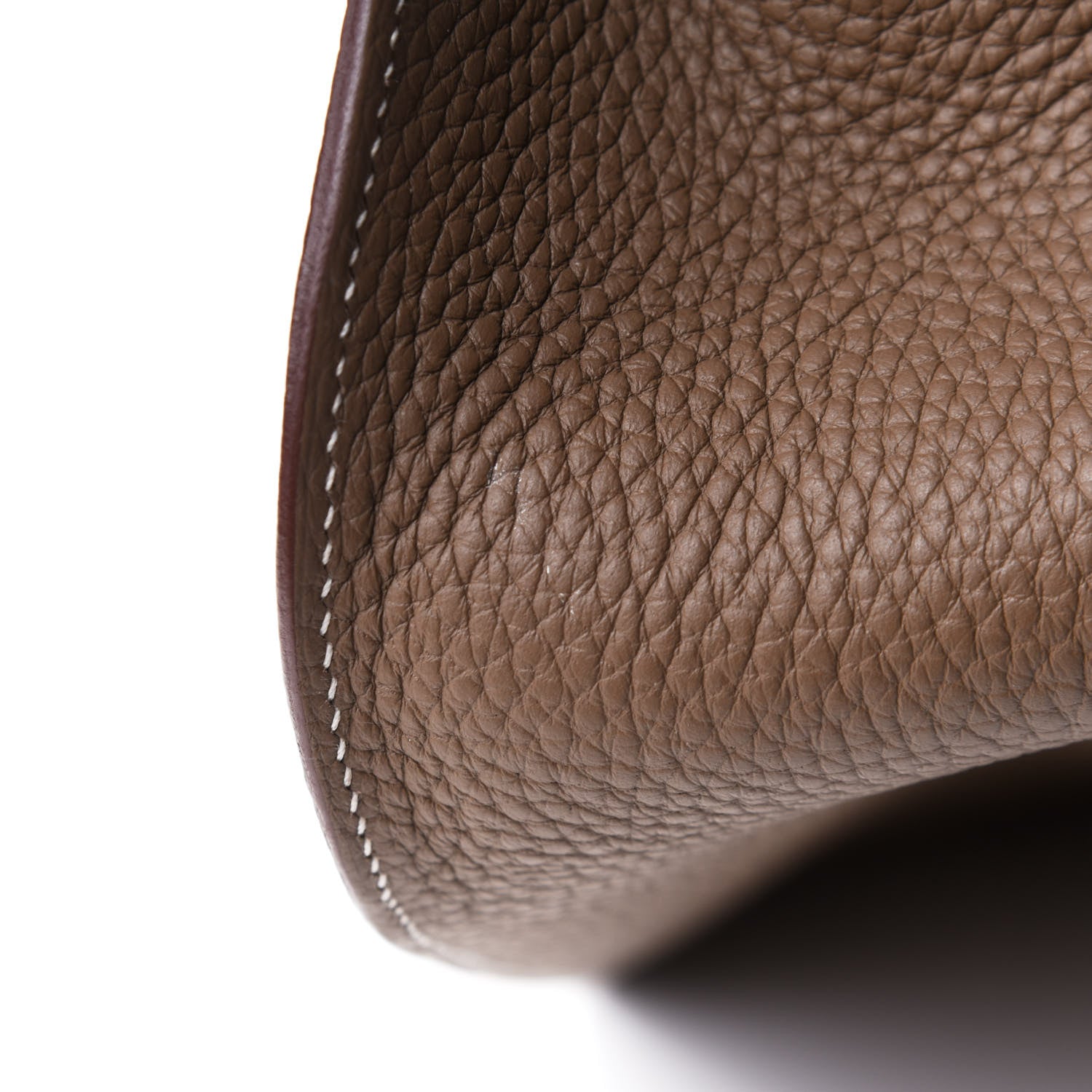 Hermes Taurillon Clemence Jypsiere 28 Etoupe 12 of 13