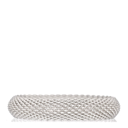 Tiffany Sterling Silver Somerset Mesh Bracelet 3 of 4