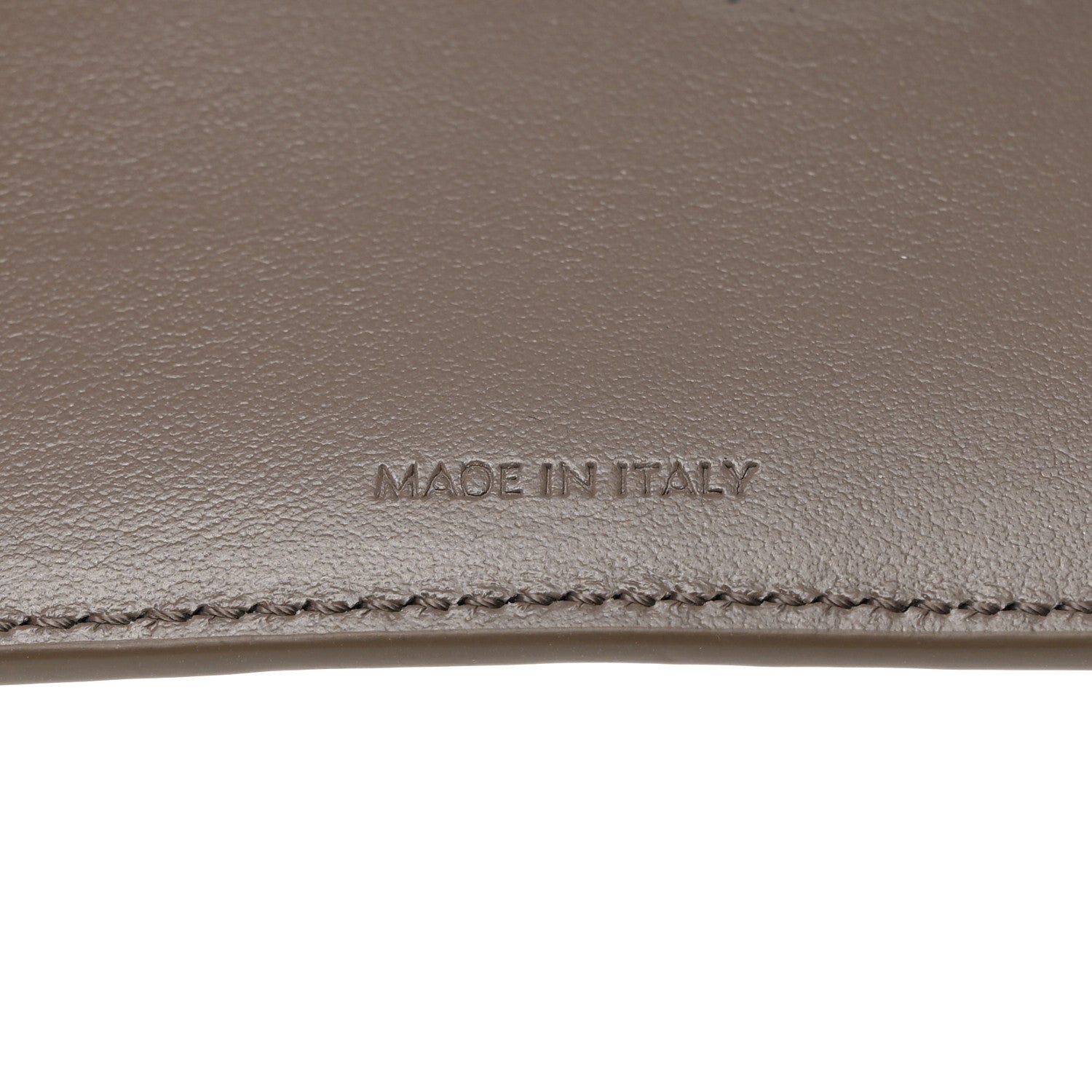 Celine Grained Calfskin Small Multifunction Strap Wallet Pebble Mineral 6 of 9