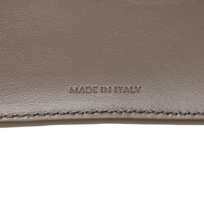 Celine Grained Calfskin Small Multifunction Strap Wallet Pebble Mineral 6 of 9