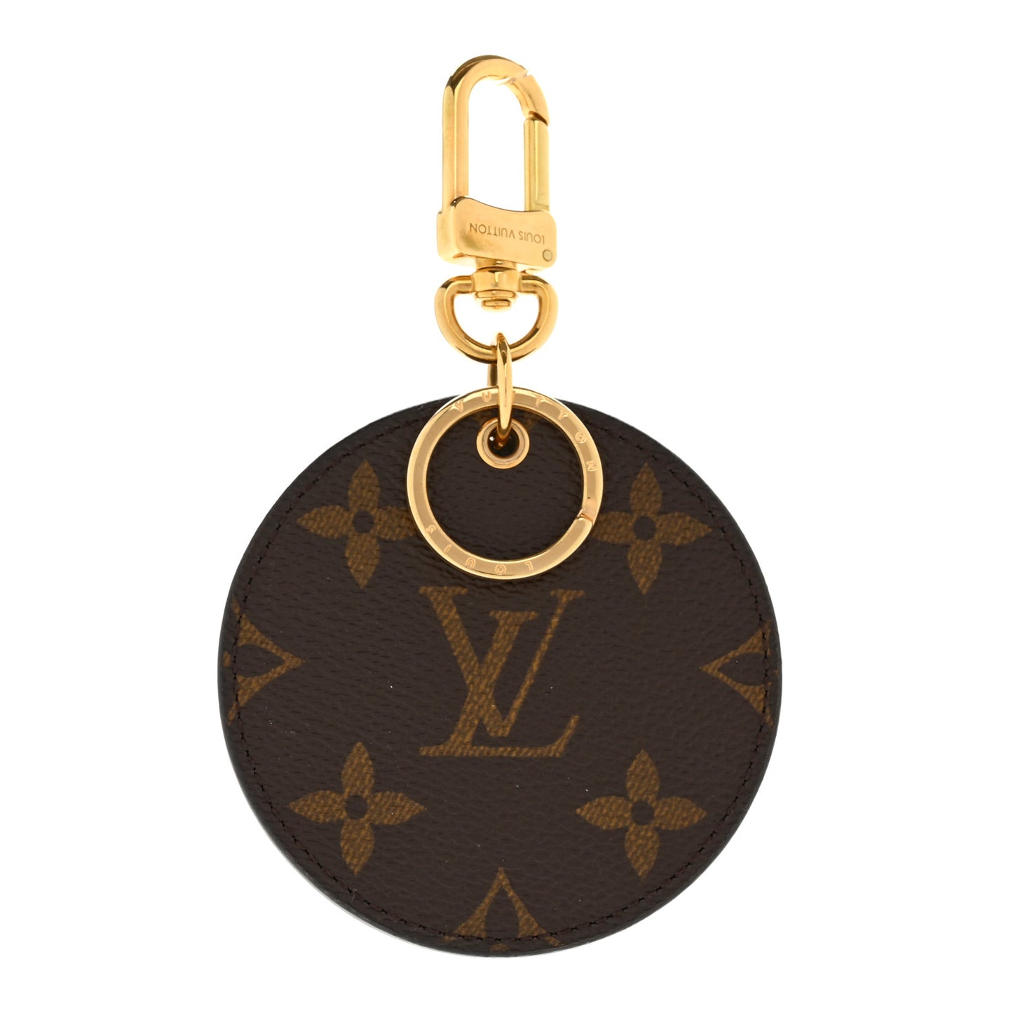 Monogram Reverse Key Holder Bag Charm