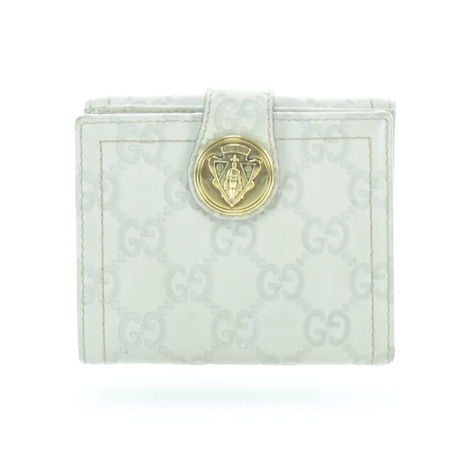 Gucci Guccissima Leather Compact Hysteria Wallet 1 of 9