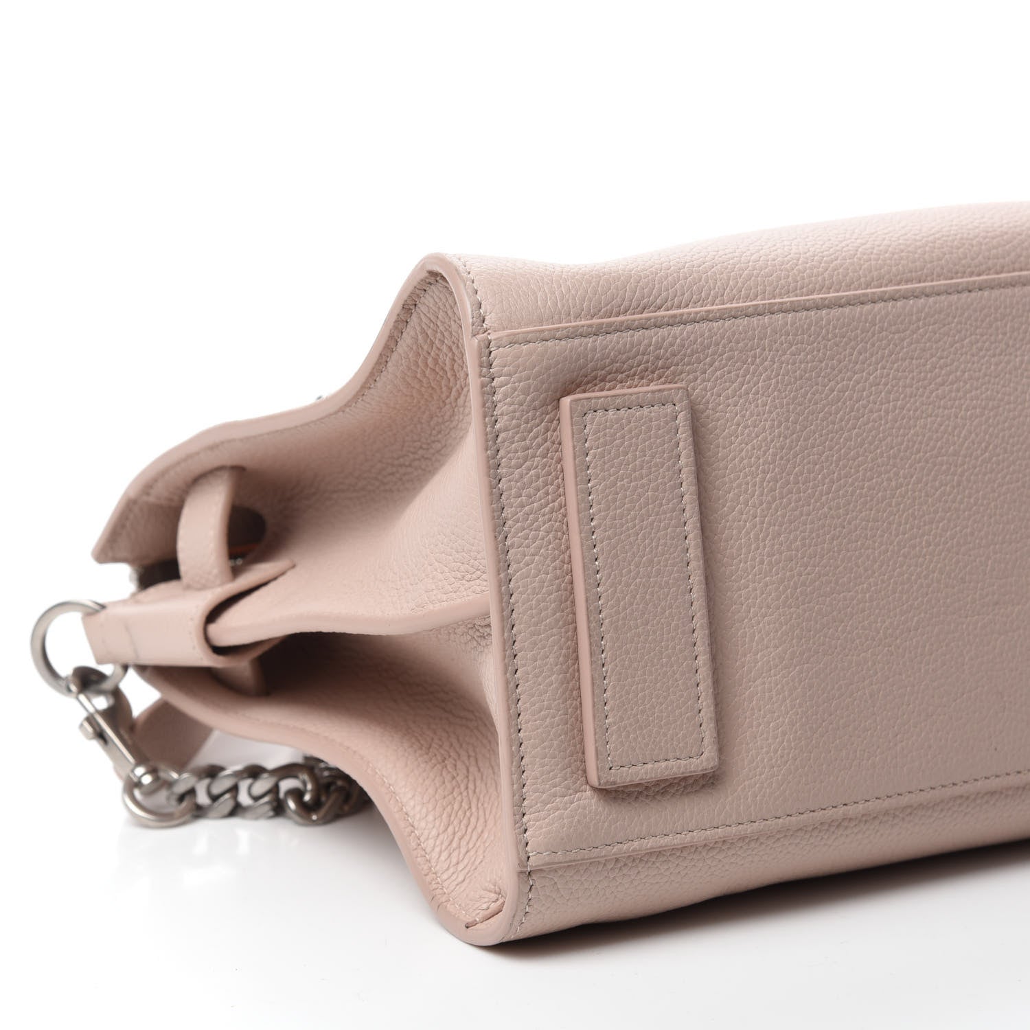 Saint Laurent Grained Calfskin Baby Sac De Jour Souple Marble Pink 6 of 12
