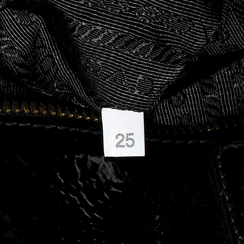 Prada Tessuto Chain Shoulder Bag Black 9 of 9