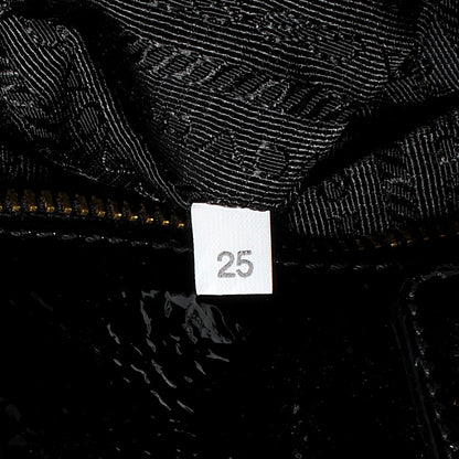 Prada Tessuto Chain Shoulder Bag Black 9 of 9