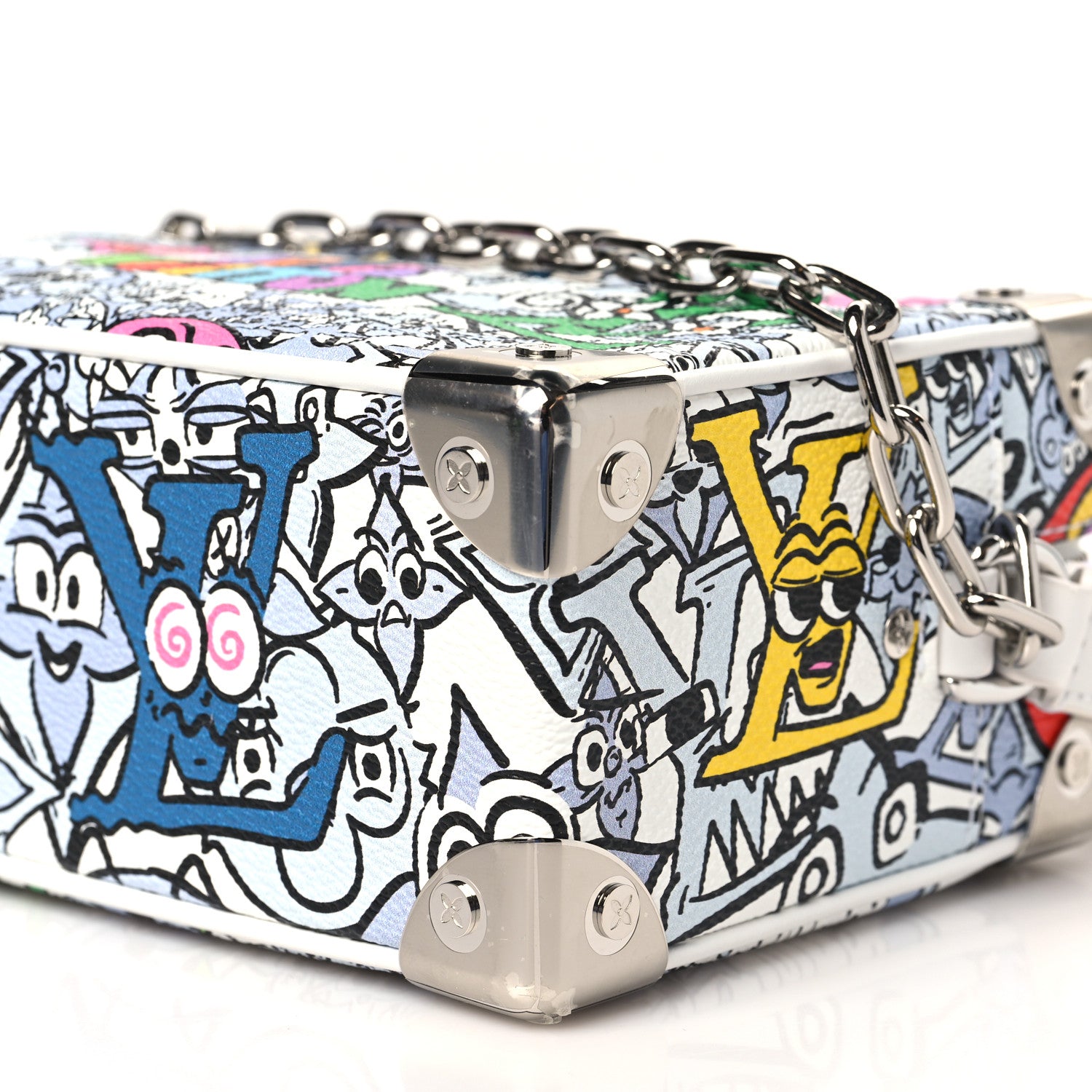 Louis Vuitton Monogram Comics Mini Soft Trunk Multicolor 9 of 9