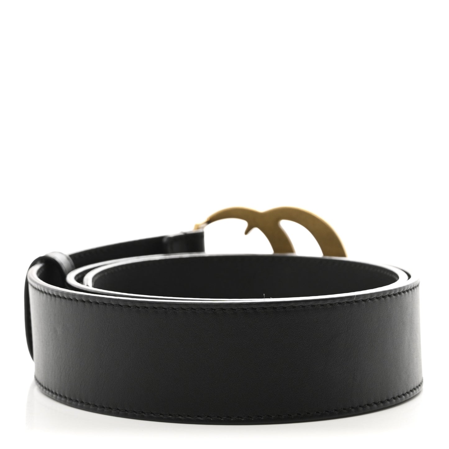 Calfskin Double G 40mm Belt 80 32 Black