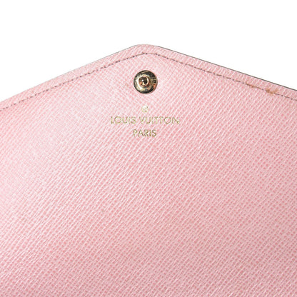 Louis Vuitton Monogram Sarah Wallet NM Rose Ballerine 6 of 11