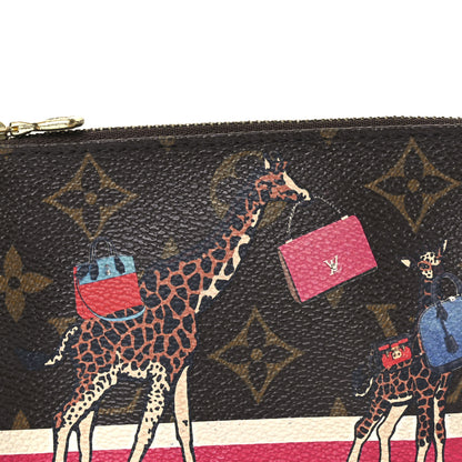 Louis Vuitton Monogram 2017 Christmas Animation Mini Pochette Accessories 8 of 14