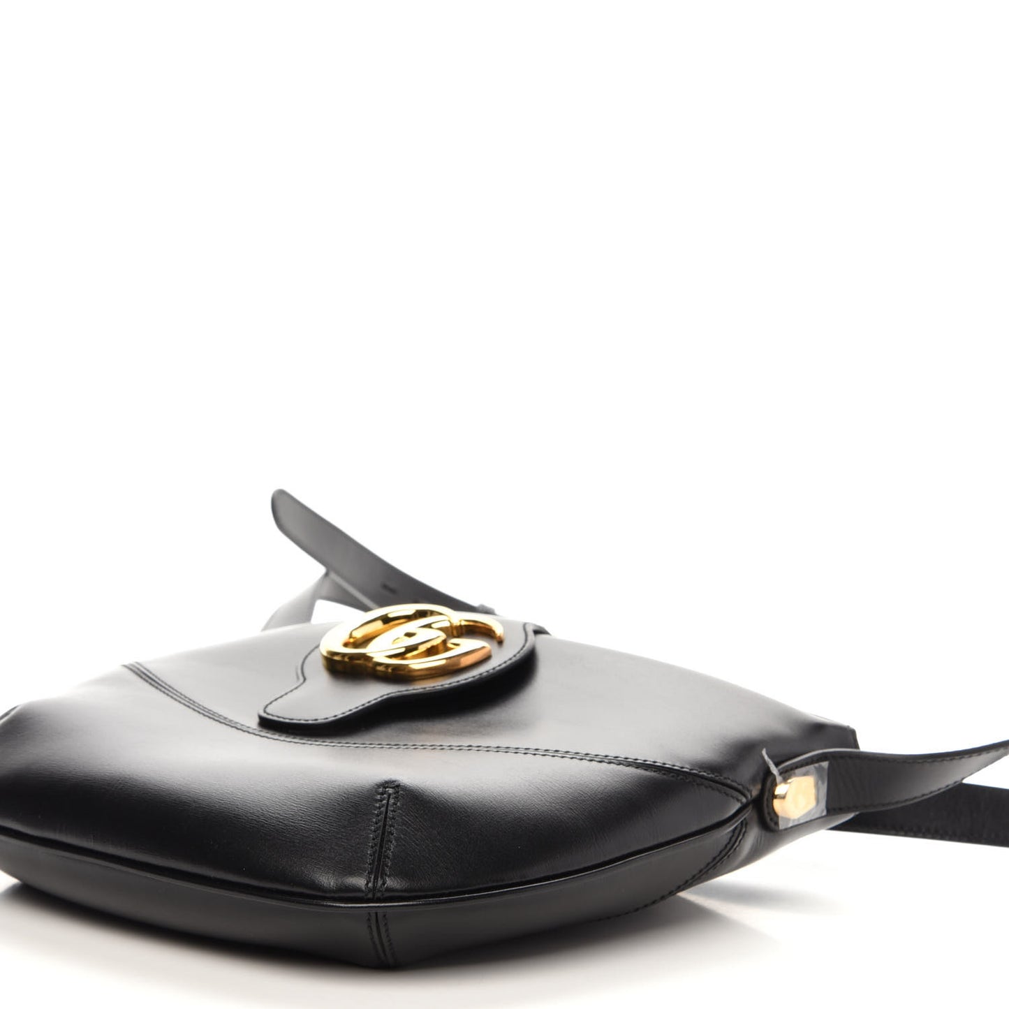 Calfskin Medium Arli Shoulder Bag Black