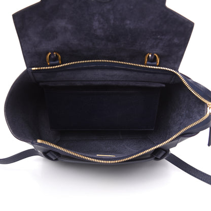 Celine Baby Grained Calfskin Micro Belt Bag Midnight 5 of 9
