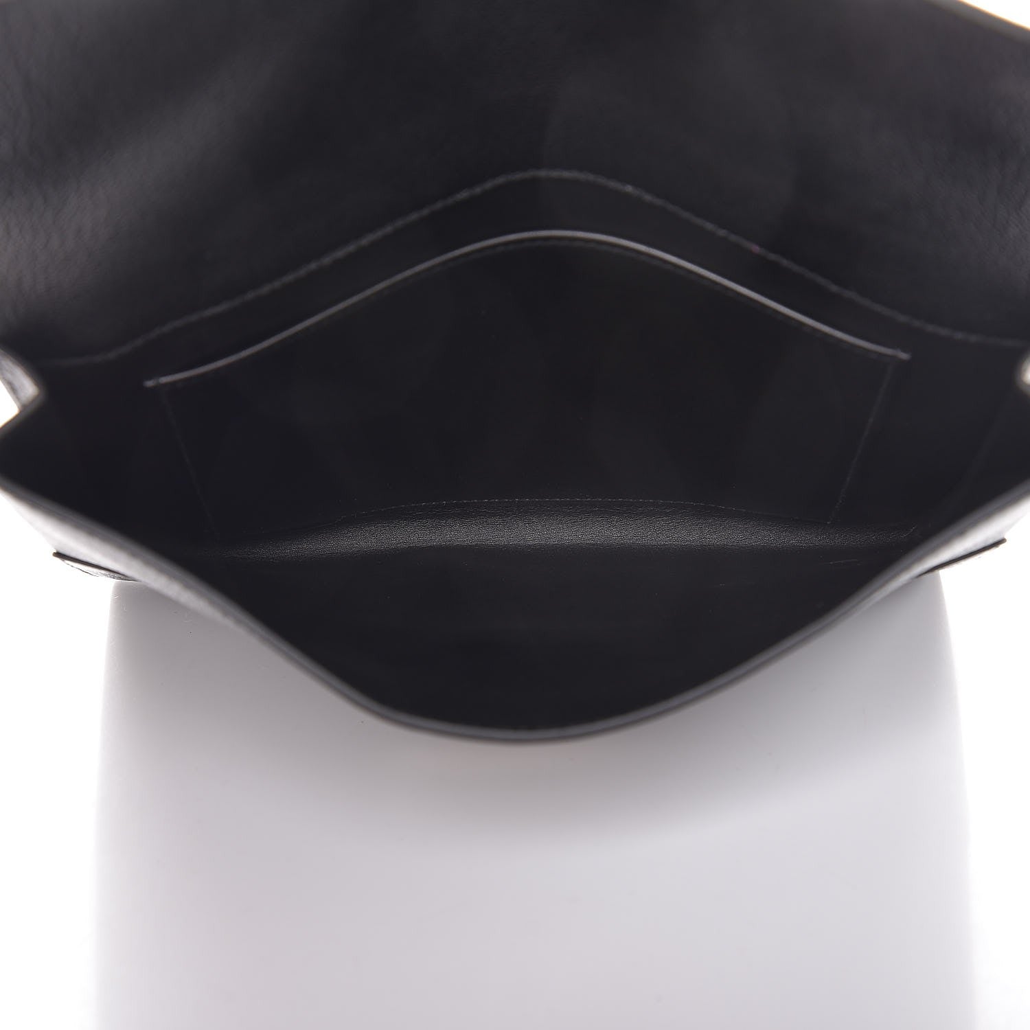 Hermes Chevre Mysore Cinhetic Clutch Black 5 of 9
