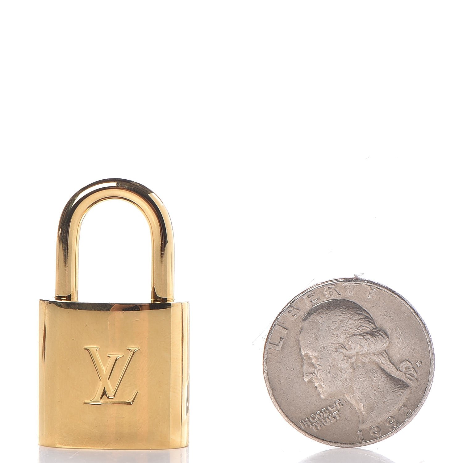 Louis Vuitton Brass Lock and Key Set 2 of 5