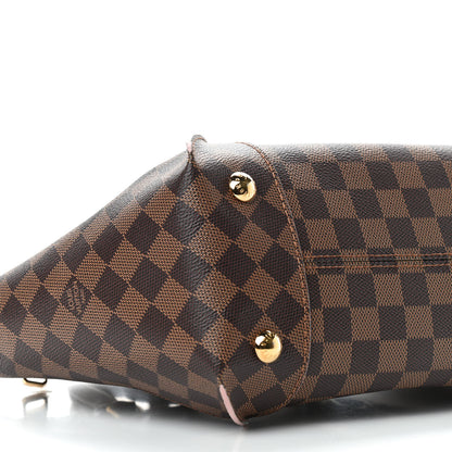 Louis Vuitton Damier Ebene Caissa Tote PM Rose Ballerine 7 of 10