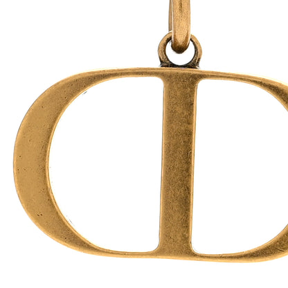 Christian Dior Metal 30 Montaigne Necklace Aged Gold 6 of 6