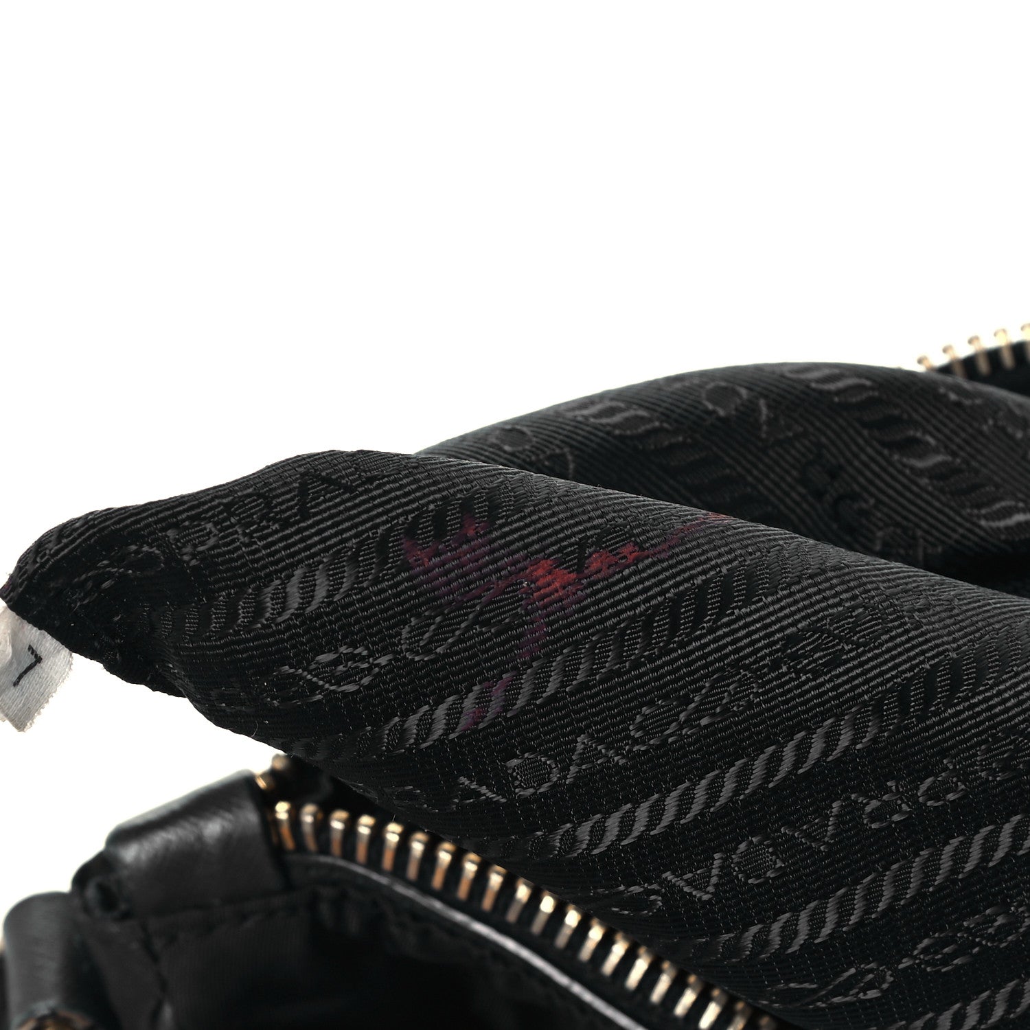 Prada Tessuto Nylon Saffiano Hobo Baltico 5 of 12