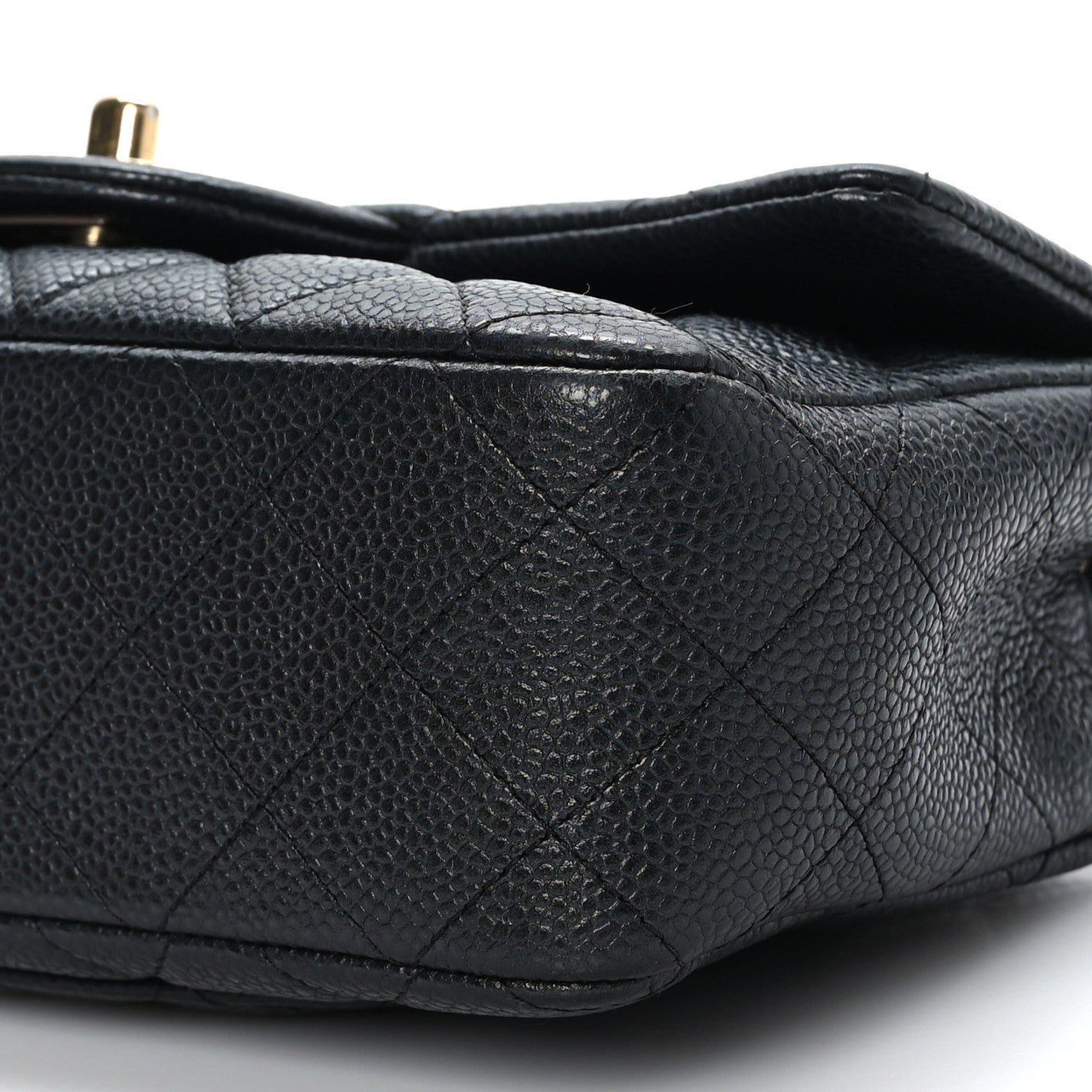 Chanel Caviar Quilted Mini Rectangular Flap Black 9 of 9