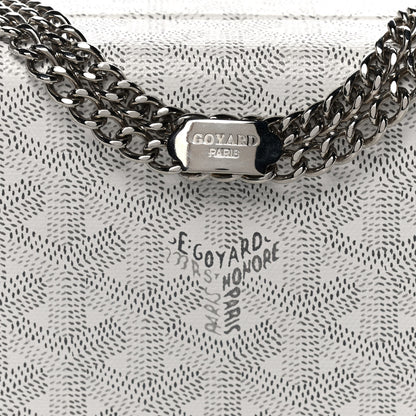 Goyard Goyardine Saint Honore Clutch White 7 of 17