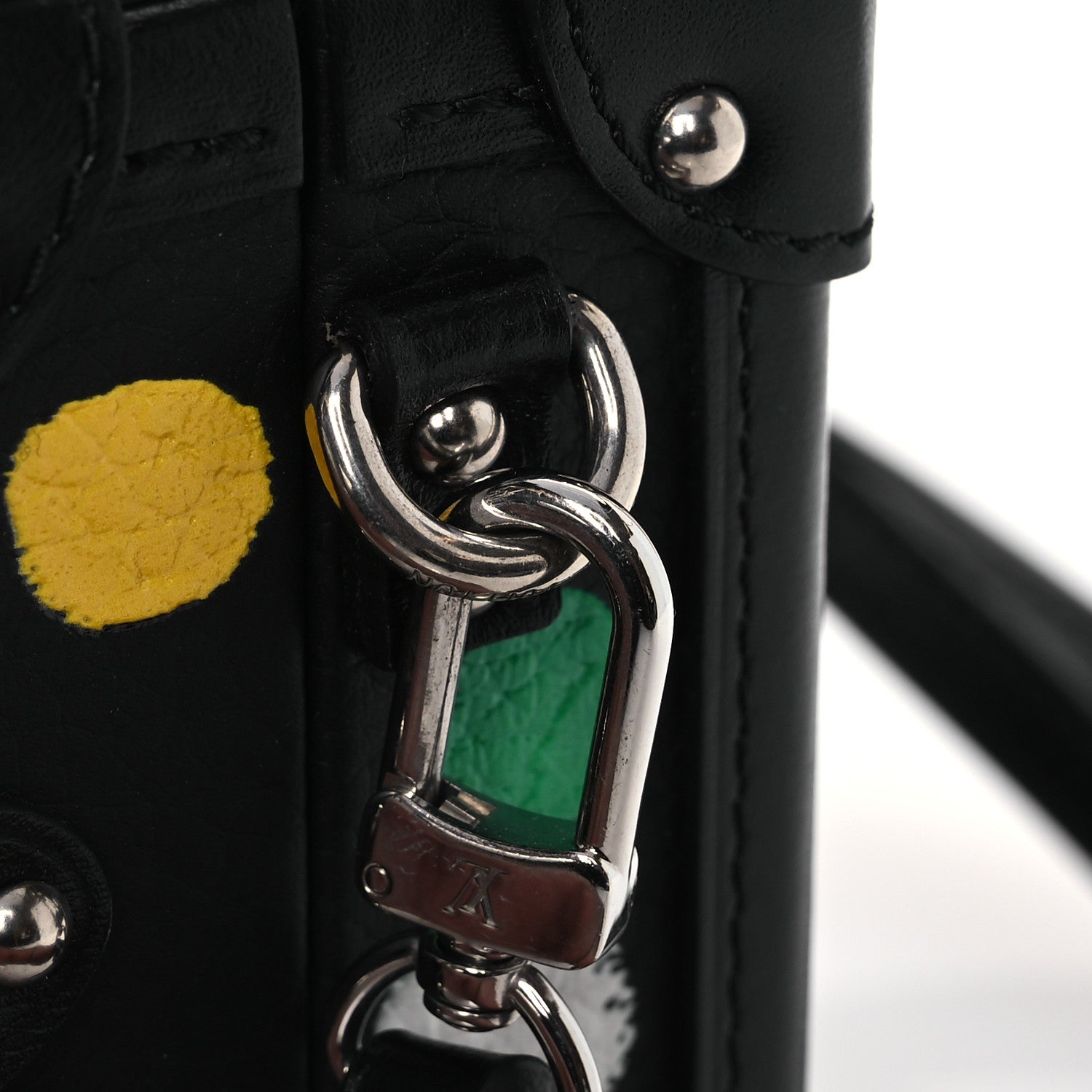 Louis Vuitton LV X YK Taurillon Petite Malle Black 11 of 13
