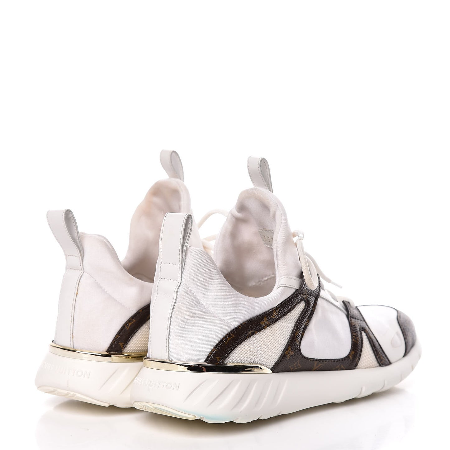 Technical Nylon Monogram Rubber Aftergame Sneakers 38.5