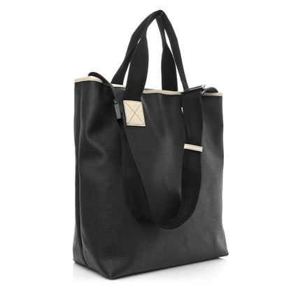 Gucci Coated Canvas Large Logo Tote Black 3 of 11