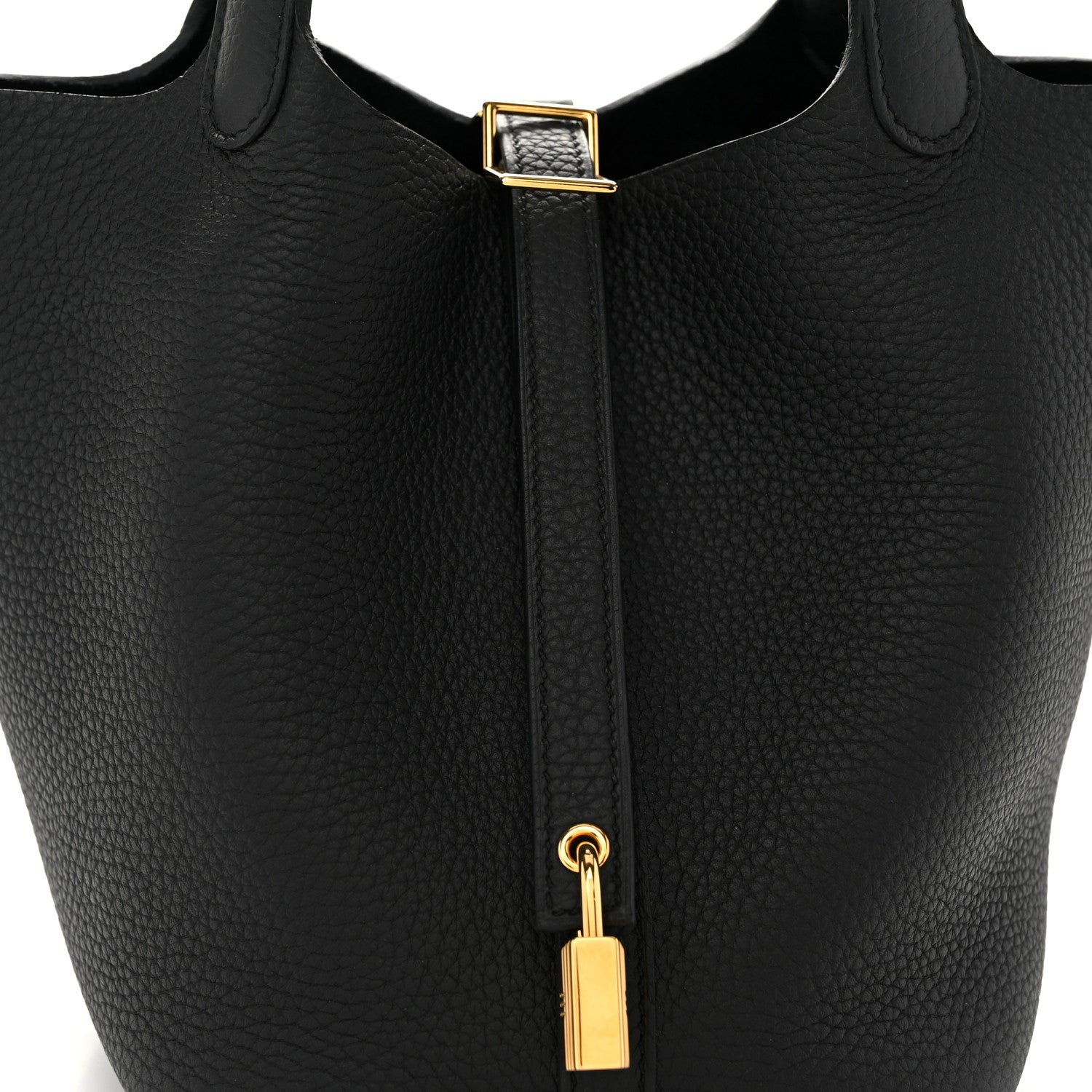 Hermes Taurillon Clemence Picotin Lock 18 PM Black 8 of 11