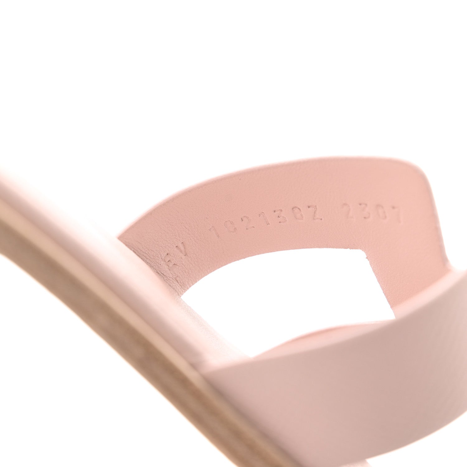 Hermes Epsom Santorini Sandals 37 Rose Porcelaine 37 Rose Porcelaine 8 of 9