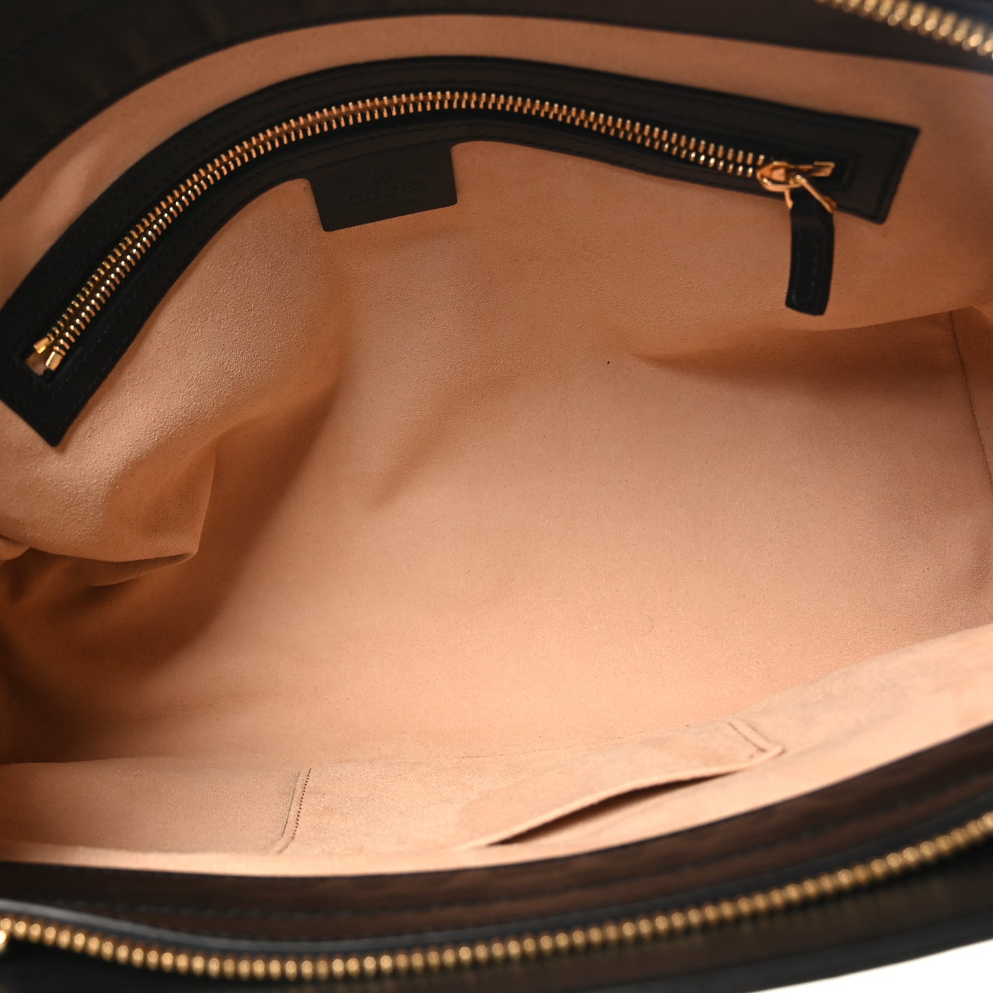 Guccissima Signature Medium Shoulder Tote Bag Black