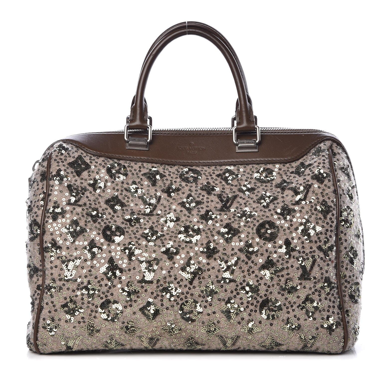 Louis Vuitton Sequin Monogram Sunshine Express Speedy Kaki 1 of 23