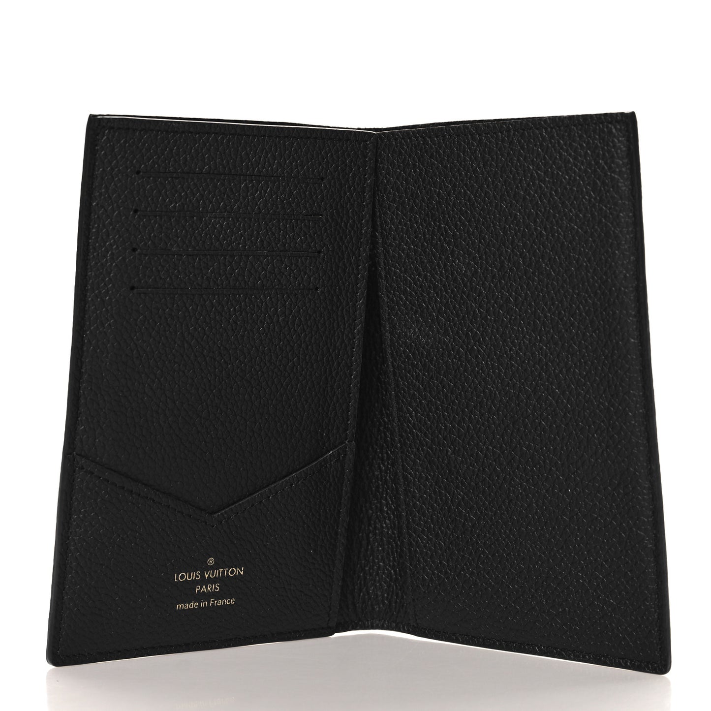 Empreinte Monogram Passport Cover Black