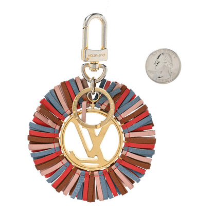 Louis Vuitton LV Fringe Bag Charm Key Holder Multicolor 2 of 3