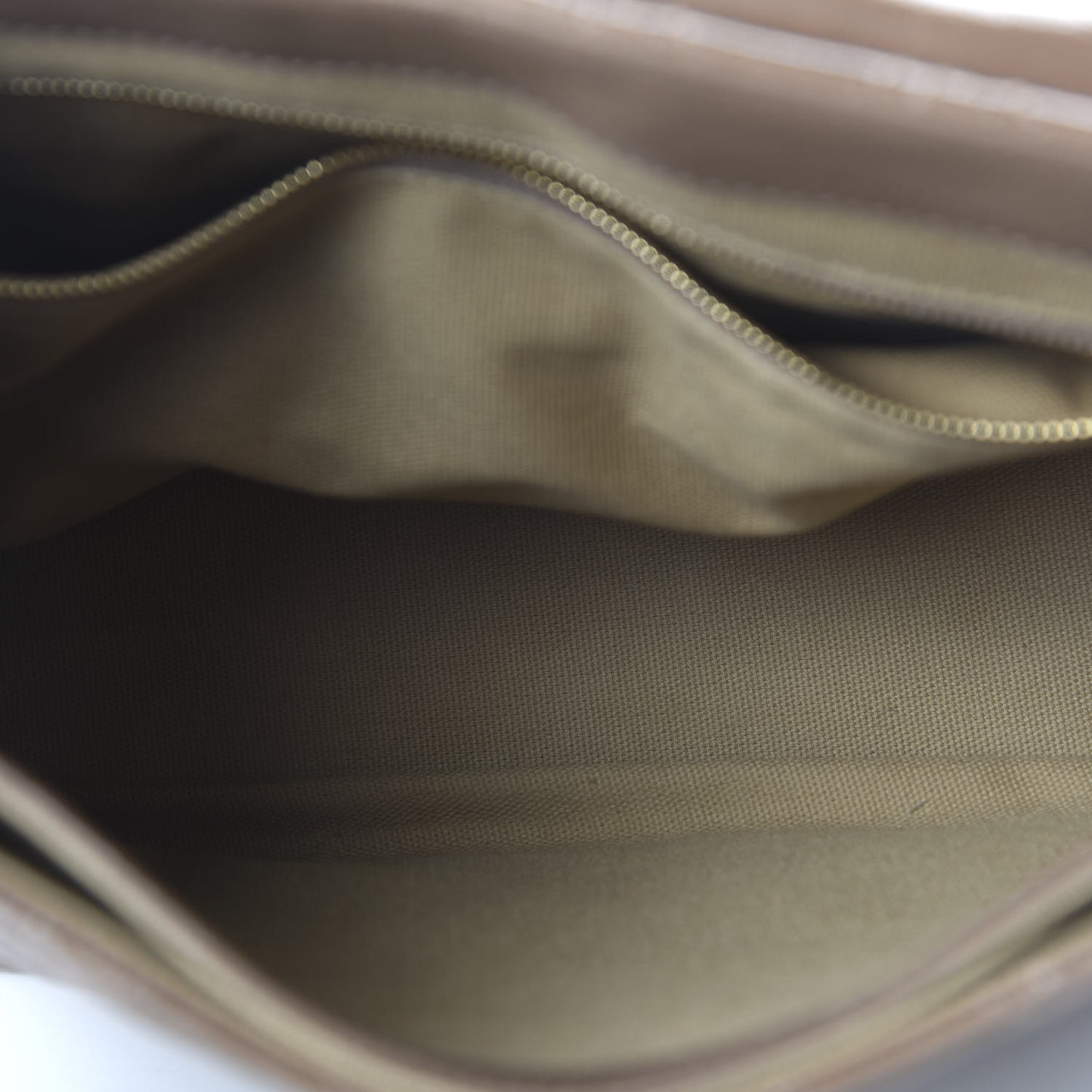 Lacquered Lambskin Baroque The XL Single Flap Truffle