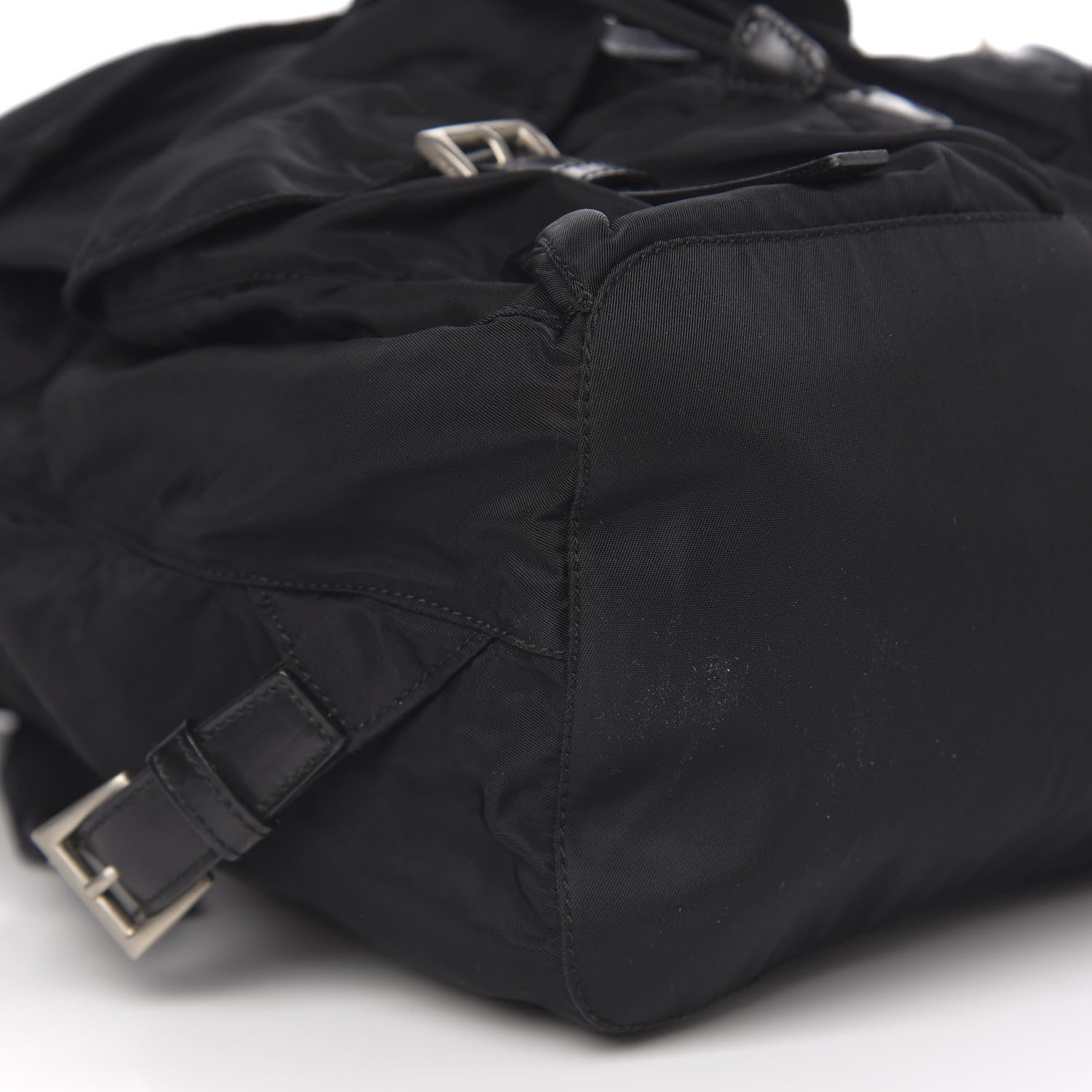 Prada Nylon Vela Medium Backpack Black 6 of 10