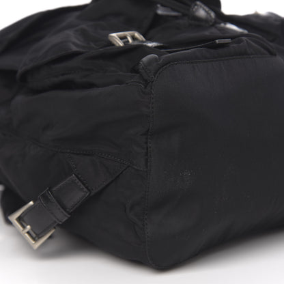 Prada Nylon Vela Medium Backpack Black 6 of 10