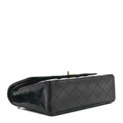 Chanel Lambskin Quilted Medium Double Flap Black 3 of 11
