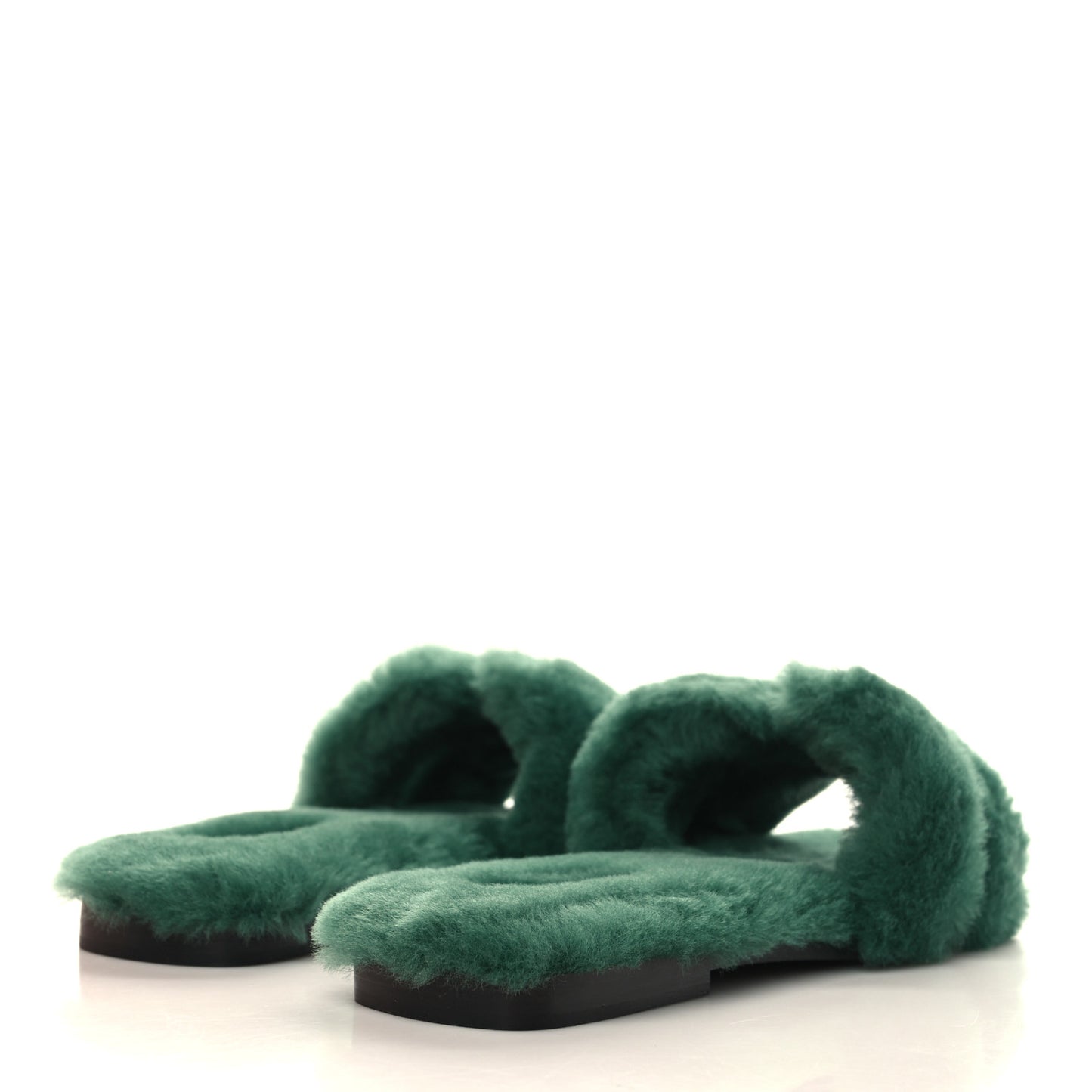 Woolskin Oran Sandals 40 Vert Anglais