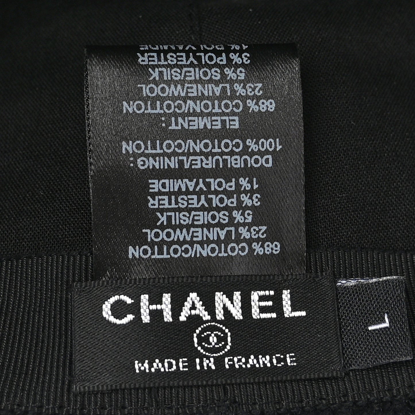 Tweed Fantasy CC Cap L Black