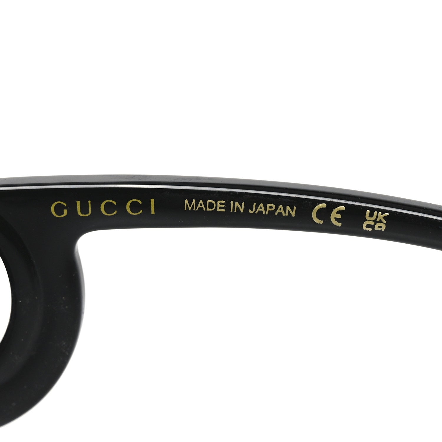 Gucci Acetate Rectangle Frame Sunglasses GG1326S Black 5 of 6