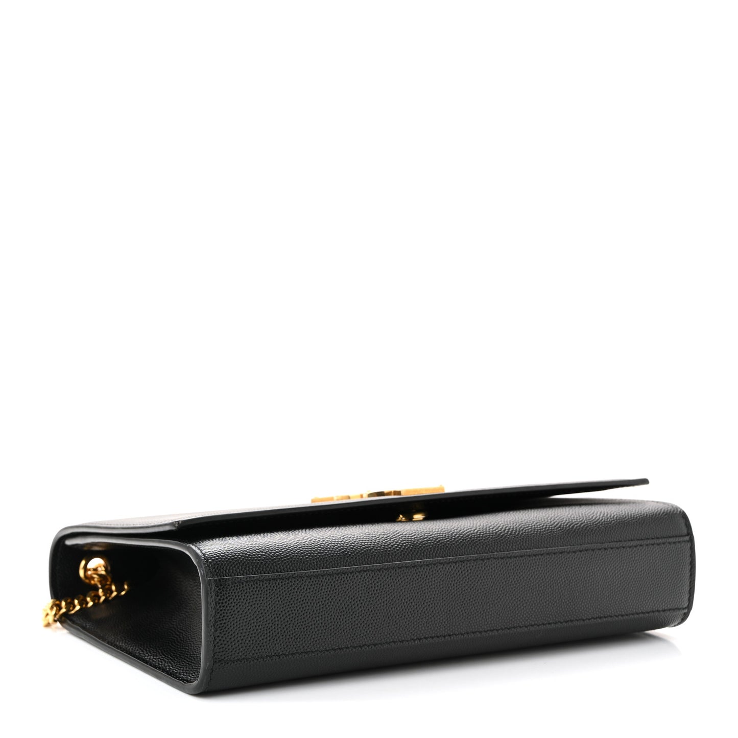 Grain De Poudre Medium Classic Monogram Kate Satchel Black