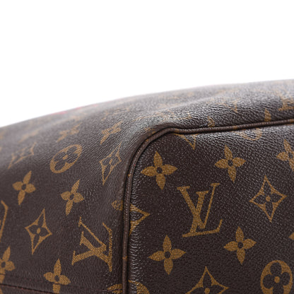 Louis Vuitton Monogram Articles de Voyage Ikat Neverfull MM Rose Indien 7 of 23