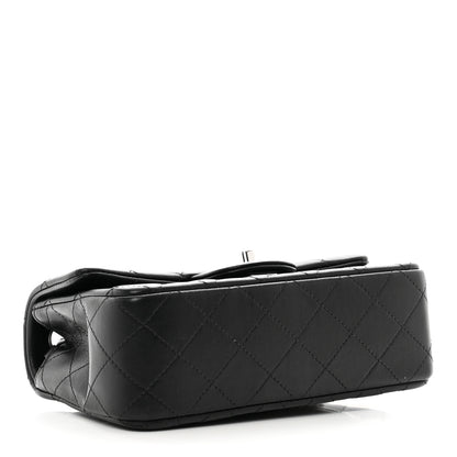Chanel Lambskin Quilted Mini Rectangular Flap Black 4 of 10