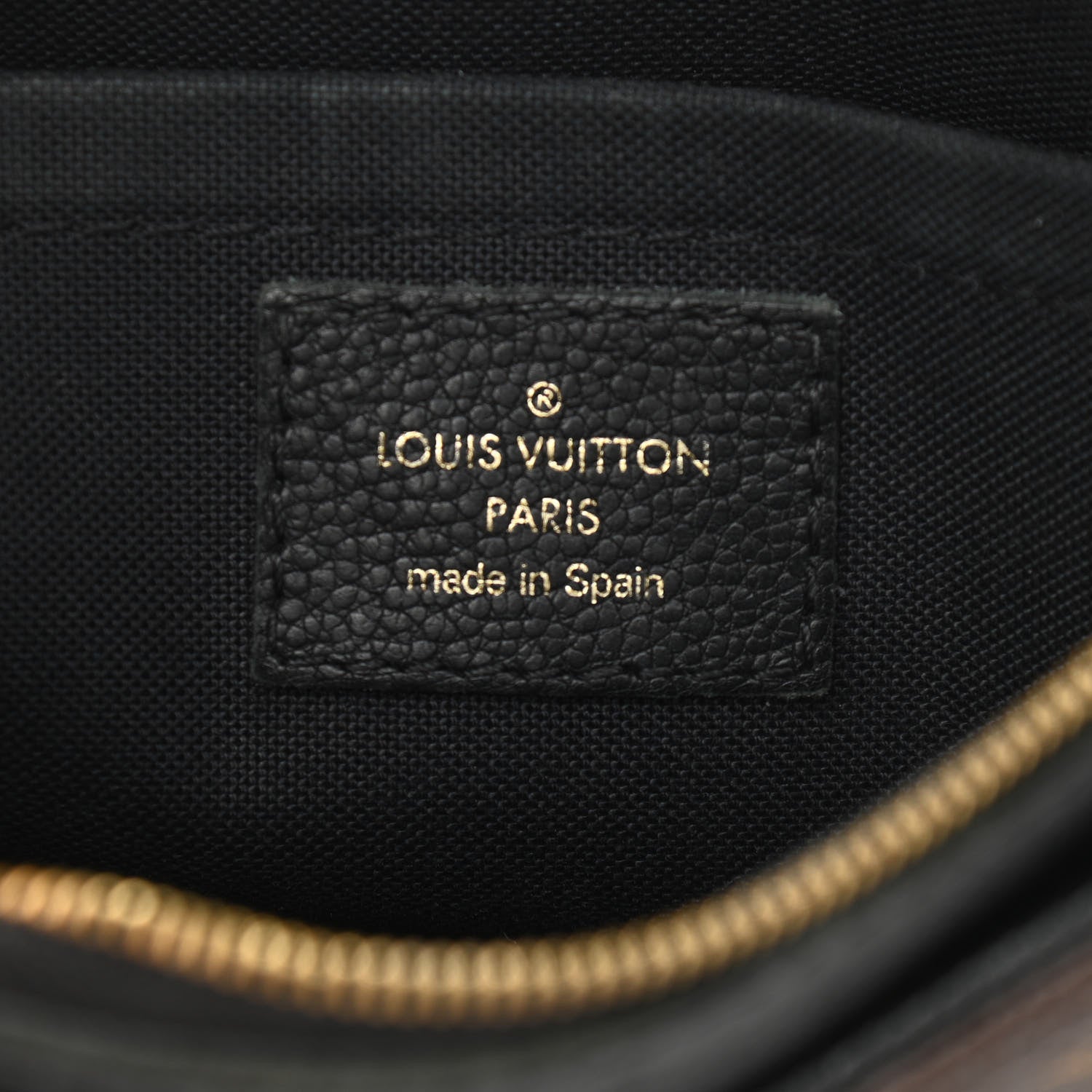 Louis Vuitton Monogram Pallas Clutch Black 6 of 12