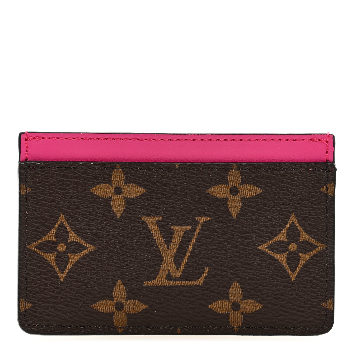 Louis Vuitton Monogram Card Holder Rose 1 of 6