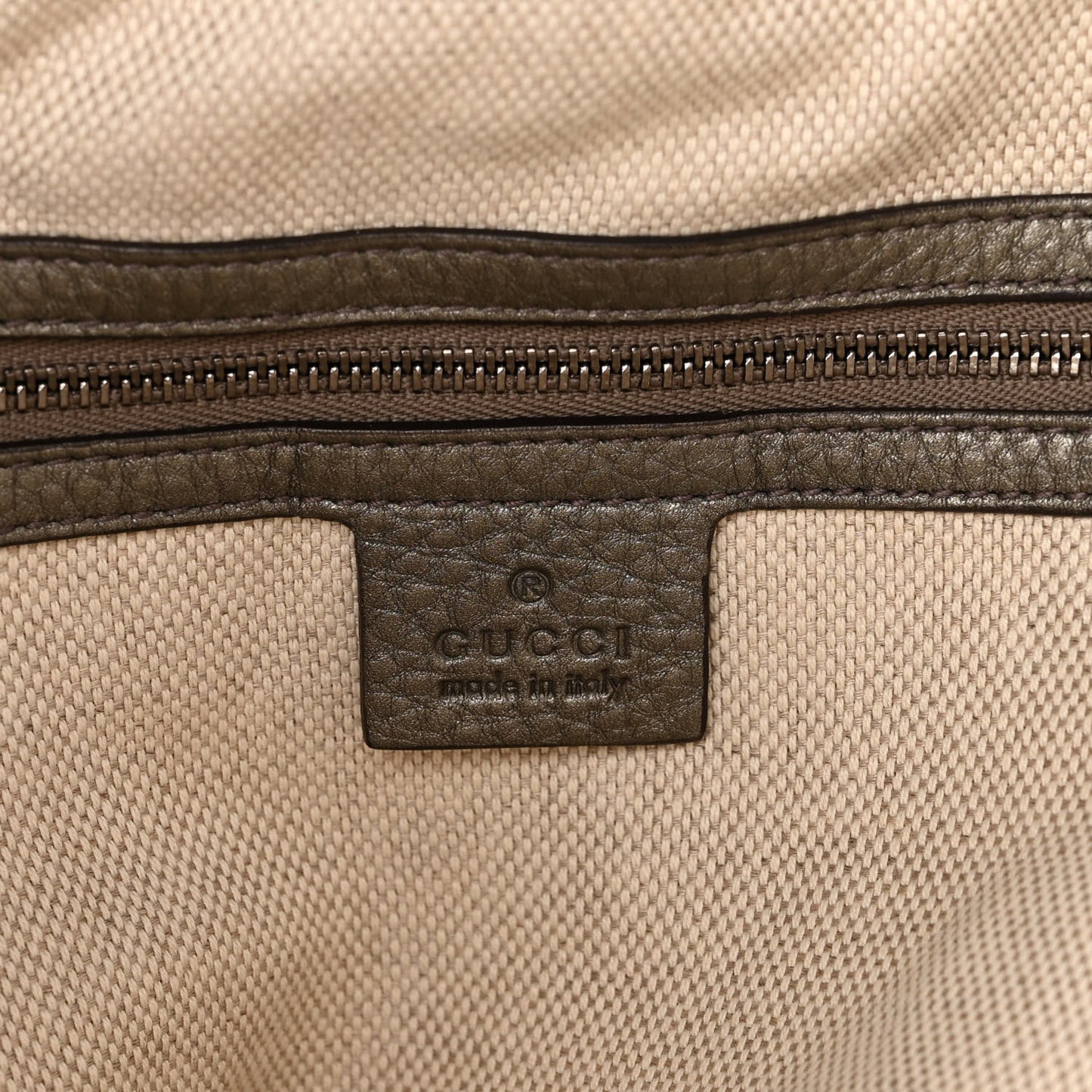 Metallic Cellarius Calfskin Medium Soho Shoulder Bag Sasso